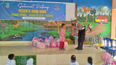 Polsanak di TK Negeri 1 Gerung: Membangun Generasi Tertib Lalu Lintas di Lombok Barat