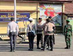 Kapolres Dompu Pimpin Apel Gelar Pasukan Operasi Patuh Rinjani 2025: Sinergi Wujudkan Lalu Lintas Aman dan Tertib