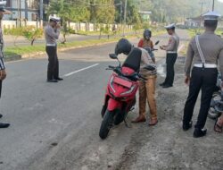 Sat Lantas Polres Sumbawa Barat Gelar Operasi Patuh Rinjani 2025, Melangkah HEBAT dalam Melayani dan Mengayomi Masyarakat