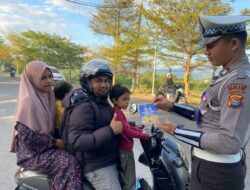 Wujudkan Kamseltibcar Lancar dan Sosialisasi Operasi Patuh Rinjani 2025 Sat Lantas Polres Bima Menggelar Pengamanan Rawan Pagi