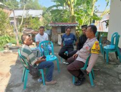 BHABINKAMTIBMAS KELURAHAN DOROTANGGA AJAK WARGA JAGA KAMTIBMAS LEWAT SILATURAHMI