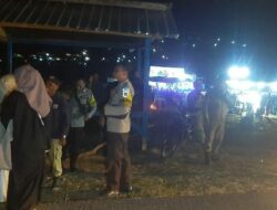 Kapolsek Donggo Pimpin Patroli dan Pengamanan Pembukaan MTQ Tingkat Kecamatan Donggo