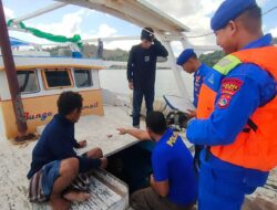 Cegah Kejahatan di Jalur Laut, Satpolairud Polres Menggelar Patroli Dialogis Rutin