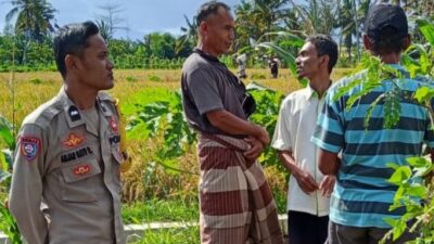 Sinergi Petani dan Polisi di Lombok Barat, Ketahanan Pangan Jadi Prioritas