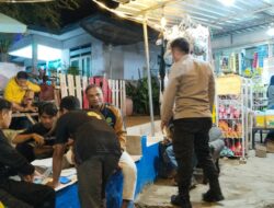 Polsek Wawo Laksanakan Patroli Blue Light untuk Cegah Gangguan Harkamtibmas