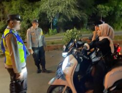 Polsek Poto Tano Gelar Kegiatan Rutin yang Ditingkatkan (KRYD) di Simpang Haji Yasim