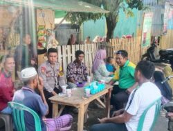 Warga Binaan Apresiasi Kehadiran Bhabinkamtibmas Polsek Soromandi Dalam Patroli Sambang Humanis