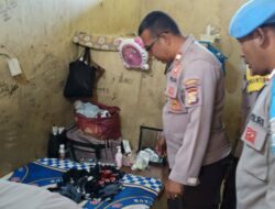 PENGGELEDAHAN RUTAN POLSEK DOMPU BERJALAN AMAN DAN LANCAR