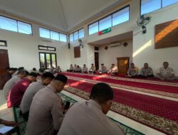 Polres Bima Kota Gelar Binrohtal Rutin, Tingkatkan Keimanan dan Moral Personel