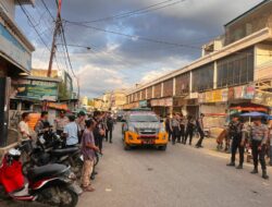 Sat Samapta Polres Bima Kota Laksanakan Patroli di Pusat Pertokoan dan Taman Amahami