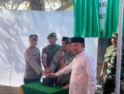 Kapolres Lombok Utara Hadiri Peresmian Koramil 1606-11/Kayangan Kodim 1606/Mataram