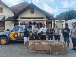 Gerebek Judi Sabung Ayam, Polsek Rastim Sita 4 Ekor Ayam Aduan dan Gelanggang