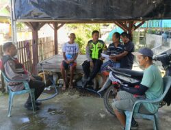 Cegah TPPO, Polsek Seteluk Gencarkan Sosialisasi ke Calon Pekerja Migran di Desa Ai Suning