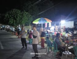 Polsek Hu’u Gelar Patroli KRYD untuk jaga kondusifitas Kecamatan Hu’u.