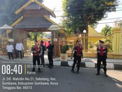 Sat Samapta Polres Sumbawa Amankan Acara Temu Kenal LATS di Istana Bala Kuning