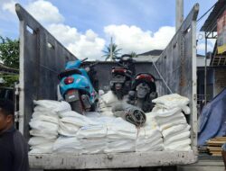 Polres Loteng Amankan Empat (4) Sepeda Motor Tanpa Dokumen Dari Bali.