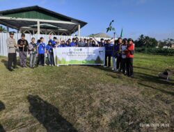 Polres Loteng dan Mahasiswa KKN Unizar Bersinergi, Tanam Seribu Pohon di Desa Beleke Daye.