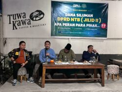 Diskusi Jumat Menggugat PW Ansor, Aktivis Desak Aparat Hukum Segera Tetapkan Tersangka Dana Siluman DPRD NTB.