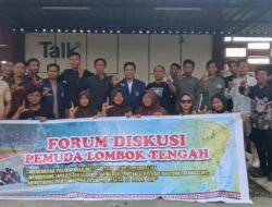 Forum Pemuda Lombok Tengah Gelar Diskusi Komitmen Siap Jaga Kamtibmas Dukung MotoGP 2025.