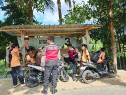 Dekatkan Diri ke Warga, Polres Lobar Gelar Patroli dan Edukasi di Kebun Ayu