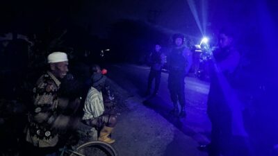 Patroli Malam Intensif Polres Lombok Barat Amankan Kecamatan Kuripan dari 3C dan Balap Liar