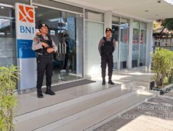 Sat Samapta Polres Sumbawa Barat Laksanakan PAM Obvit Rutin di KCP Bank BNI Taliwang