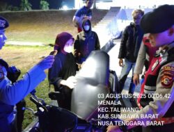Sat Samapta Polres Sumbawa Barat Laksanakan Patroli KRYD di Wilayah Taliwang, Cegah Gangguan Kamtibmas