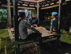 Cegah Kejahatan 3C, Polsek Kediri Gencarkan Patroli Malam di Perumahan Rumak