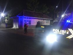 Unit Patroli Bermotor Satsamapta Polres Bima Gencarkan Patroli KRYD Cegah Berbagai Aksi Kejahatan di Malam Hari