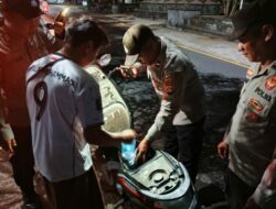 Cegah Potensi Gangguan, Polsek Gangga Gelar Patroli dan Pemeriksaan Kendaraan