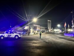Sat Lantas Polres Dompu Gelar Blue Light Patrol Malam, Warga Apresiasi Kehadiran Polisi di Jalan