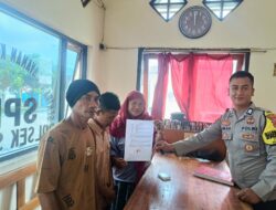 Polsek Seteluk Fasilitasi Mediasi Kasus Pemukulan Antar Pelajar SMKN 1 Seteluk