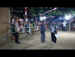 BHABINKAMTIBMAS DESA LUNE HADIRI DAN AMANKAN LOMBA HUT RI KE-80