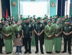 Dandim 1606/Mataram Pimpin Sertijab, Penerimaan dan Pelepasan