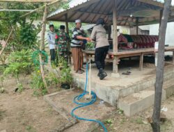 Kapolsek Pemenang Laksanakan Sambang Duka di Desa Malaka