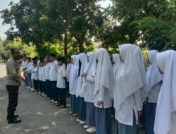 Sat Binmas Polres Lombok Utara Gelar Sosialisasi di SMK Babusallam Gangga
