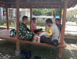 Bhabinkamtibmas dan Babinsa Ajak Warga Sengkerang Sukseskan MotoGP 2025