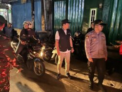 Polsek Kediri Gelar Patroli Gabungan Jaga Kamtibmas di Kecamatan Kediri, Lombok Barat