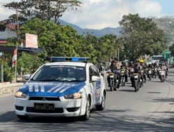 Patroli Gabungan Skala Besar Jaga Kamtibmas di Lombok Barat