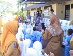 Polres sumbawa barat Peekenalkan lingkungan dan tugas tugas kepolisian sejak dini