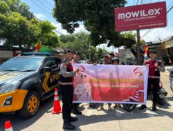 Sat Samapta Polres Lombok Utara Gelar Patroli Dialogis, Ajak Masyarakat Waspada Hoaks dan Paham Radikal