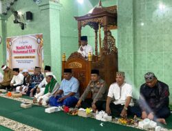 Khidmat dan Penuh Makna, Maulid Nabi Muhammad SAW 1445 H Diperingati di Masjid Nurul Falah, Kelurahan Dalam