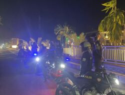 Patroli Malam Sat Samapta Polres Sumbawa Amankan Wilayah dari Gangguan Kamtibmas