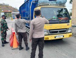 Polsek KPL Tano Gelar KRYD di Pelabuhan Poto Tano, Perketat Pengawasan Gerbang Pulau Sumbawa