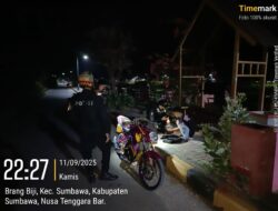 Jaga Kondusivitas, Polres Sumbawa Beri Pesan Kamtibmas Kepada Remaja yang Nongkrong