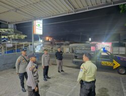 Polsek Gerung Intensifkan Patroli Malam untuk Cegah Kejahatan di Lombok Barat