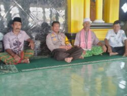 Bhabinkamtibmas Desa Tanju Gelar DDS dan Silaturahmi di Masjid Al Mukaramah