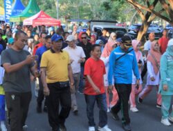 Kapolres Sumbawa Barat Hadiri Car Free Day dalam Rangka Peringatan Harhubnas