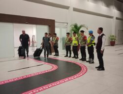 ‎Polres Loteng Amankan Kedatangan Riders Dan Crew MotoGP di Bizam. ‎