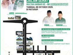 Semarak Hultah NWDI 2025: Jalan Sehat di Mataram Siap Guncang Dengan Hadiah Umrah.